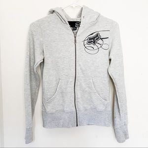 Final price Fox Zip Up Hoodie